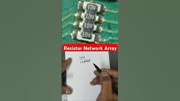 SMD Resistor Network Marking Code Explained in Seconds! #shorts #electronics