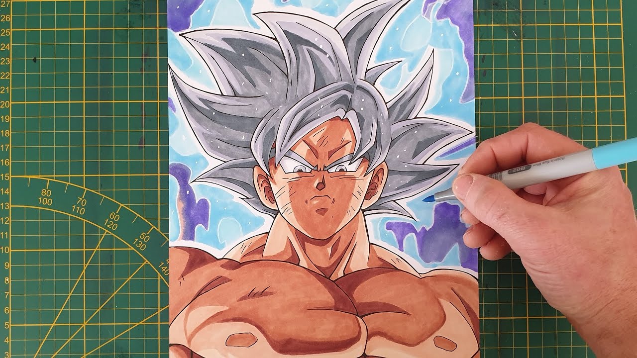 Tuto Comment Dessiner Son Goku Ultra Instinct Youtube