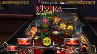 Elvira and the Party Monsters The Pinball Arcade DX11 Full HD 1080p