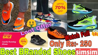 BRANDED Shoes In Low price SIM SIM Shoes Best Offer New Style Shoes Offer || Man's Snickers screenshot 5