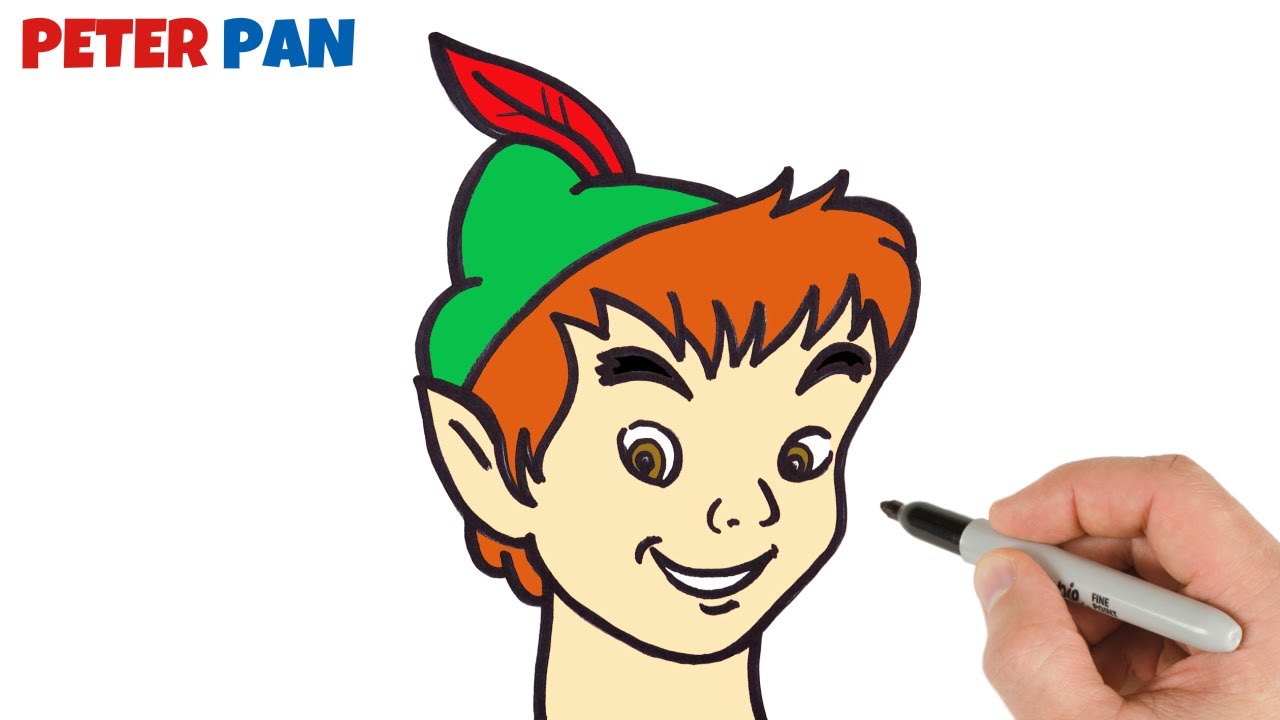 Share more than 65 sketch of peter pan - seven.edu.vn