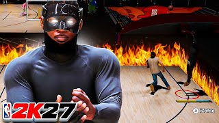 #1 BIG DESTROYS THE COMP STAGE USING THE BEST BUILD! BEST JUMPSHOT + BUILD IN NBA 2K27!