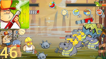 swamp Attack : Adventure shooter - walkthrough gameplay part 46 (iOS, Android) final mission