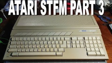 Atari 1040 STFM PART 3 - Fixing the Floppy Drive