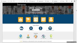 New NCES EDGE Program and SIDE Study