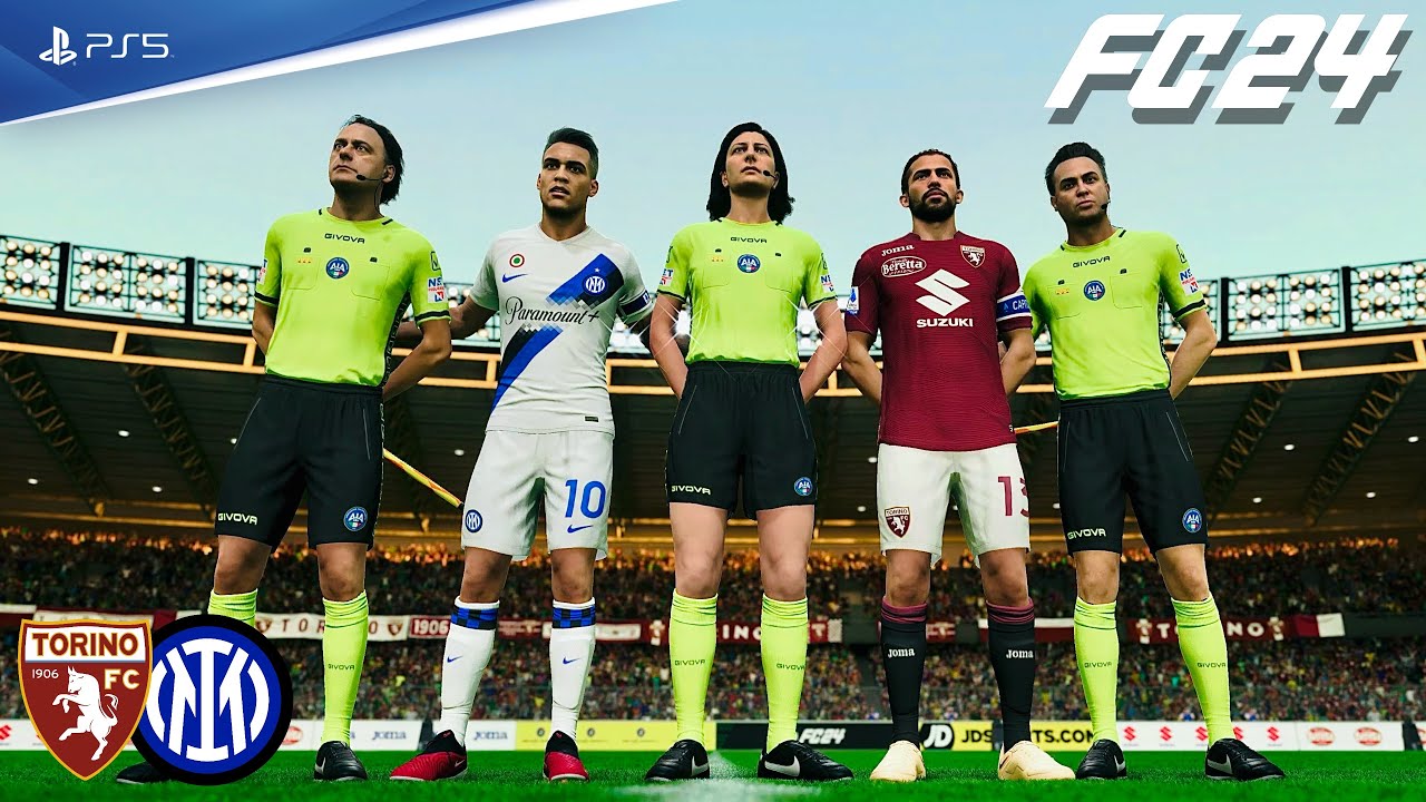 FC 24 | Torino - Inter | Serie A 2023/24 PS5 [4K60]
