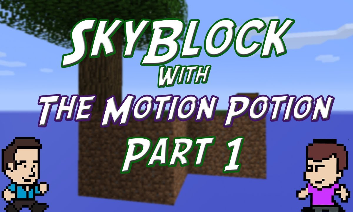 Minecraft - SkyBlock Part 1 : Cobble Stone Generator - YouTube