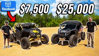 Facebook Marketplace X3 vs NEW Showroom Can Am X3