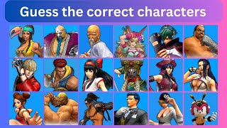 Guess the Real Pictures of The King of Fighters Characters screenshot 2