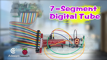Adeept Raspberry Pi Tutorials - 7-segment Display