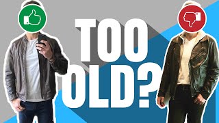 How Old Is Too Old To Wear A Leather Jacket? | The Feedback Series | Ashley Weston