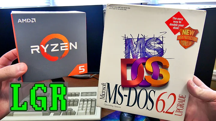 在AMD Ryzen游戏PC上安装MS-DOS