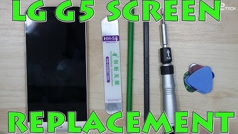 LG G5 Screen Replacement - Teardown (4k)