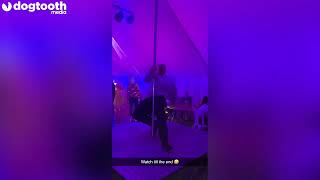 Pole-dancing Dad Tumbles off Stage During Bizarre Routine || Dogtooth Media