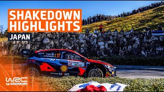 Shakedown Highlights | WRC FORUM8 Rally Japan 2023