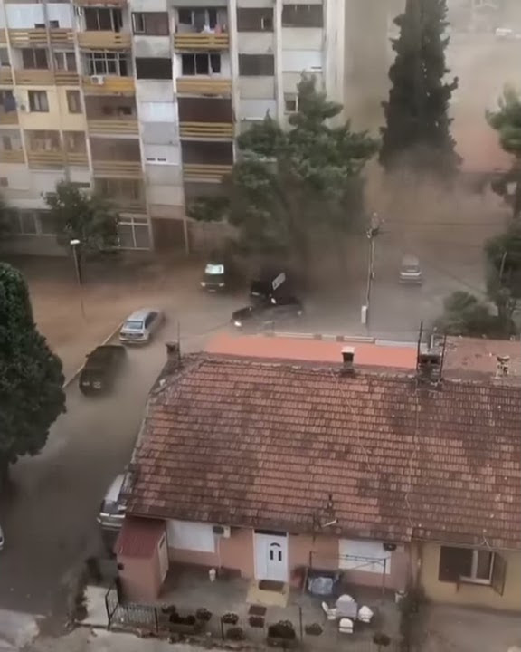 Nevrijeme u Podgorici, Podgorički vremeplov, snimak 4 - YouTube