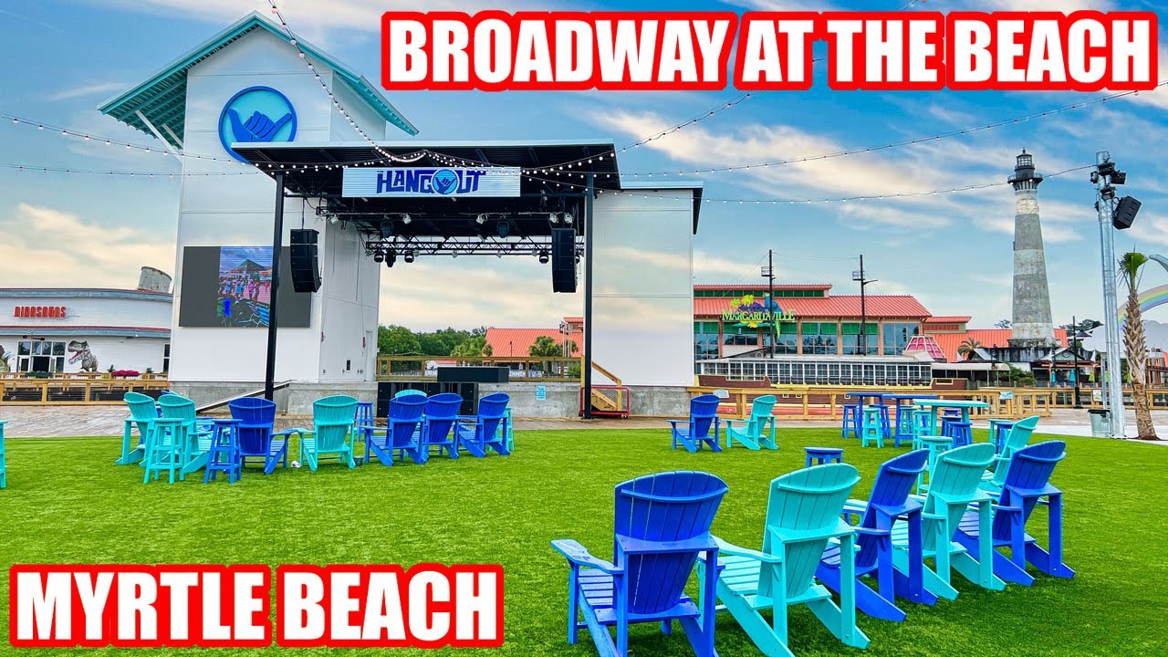 What's New at Broadway at the Beach in Myrtle Beach! July 2022 - YouTube