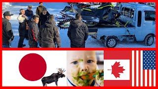 What do Japanese snowmobilers talk about?