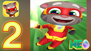 Talking Tom Hero Dash: Gameplay Walkthrough Part 2 - Tom