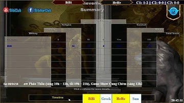 C1T4 AoE Solo Random: BiBi vs HeHe Ngày 04/08/2018