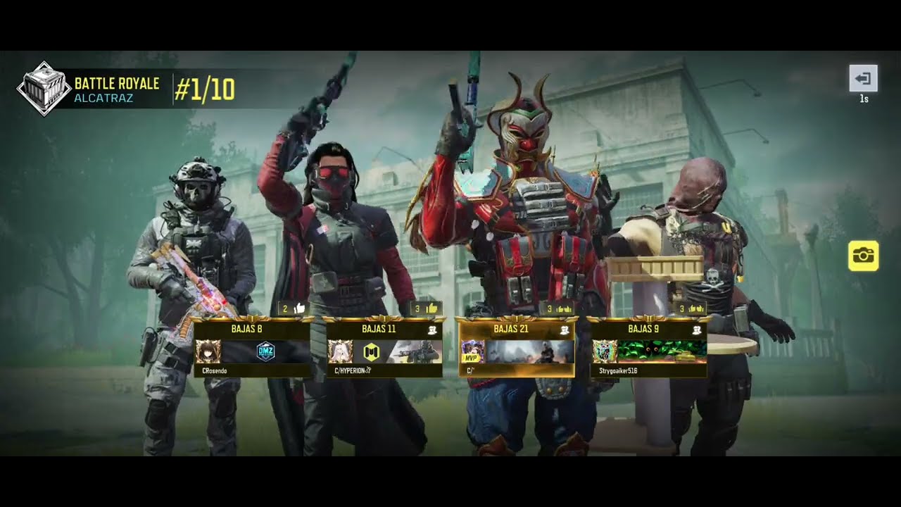 Call Of Duty Mobile. Alcatraz 6 De 7 