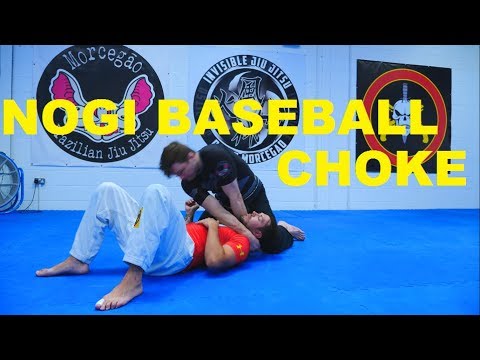 Nogi Baseball Bat Choke from Side Control