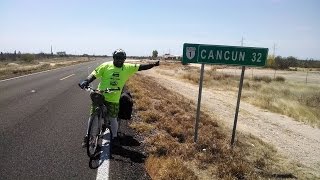 Nayarita recorrió todo México en bicicleta