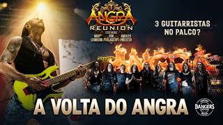 Os bastidores da VOLTA DO ANGRA REUNIÃO HISTÓRICA!