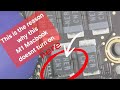 M1 Macbook not turning on repair due to a failed capacitor