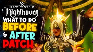 Wat te doen VÓÓR EN NADAT de patch voor seizoen 10 van New World uitkomt!