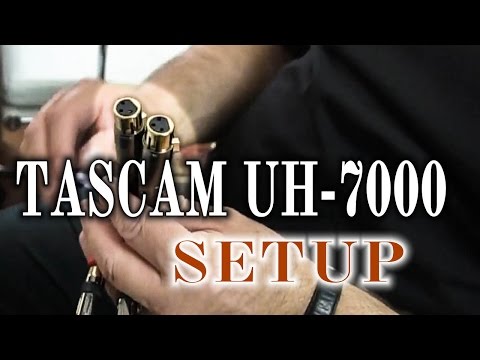 How to Setup an Audio Interface -- Tascam UH-7000