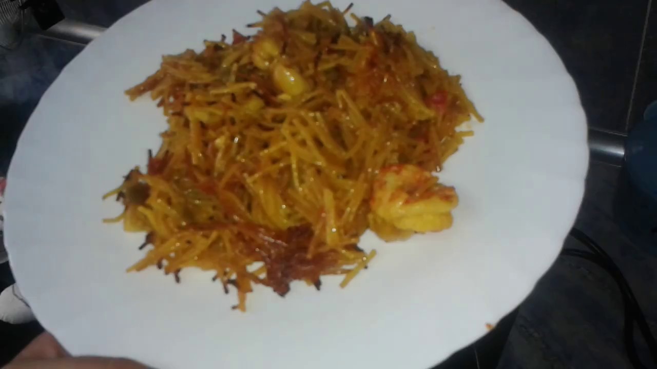 Fidegua con preparado pescado Olla GM D