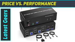 Rytaki Pro Triple Monitor KVM Switch: Ultimate Workspace Efficiency!