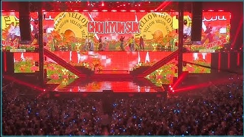 [ TREASURE ] 250622 YELLOW FANCAM RAP PART ALLO BANK FESTIVAL 2025 #treasure #트레저 #allobank #teume