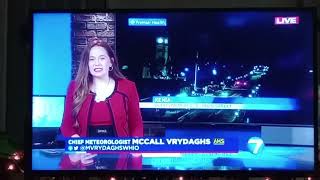 McCall Vrydaghs weather update for Dayton,Ohio whio t.v.