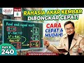 How to Find Unknown Coefficients for Real and Equal Roots Fast - Algebra Challenge #240 | BBO Math