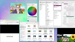 Chroma Key (Green Screen) with CamTwist/Google Slides 1