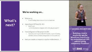 Georgia Mountford: Building a Hybrid JavaScript app for WordPress: Georgia Mountford: Building a ... screenshot 5