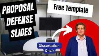Step By Step Guide to Your Proposal Defense Slides w/ Free Template | Professor Explains