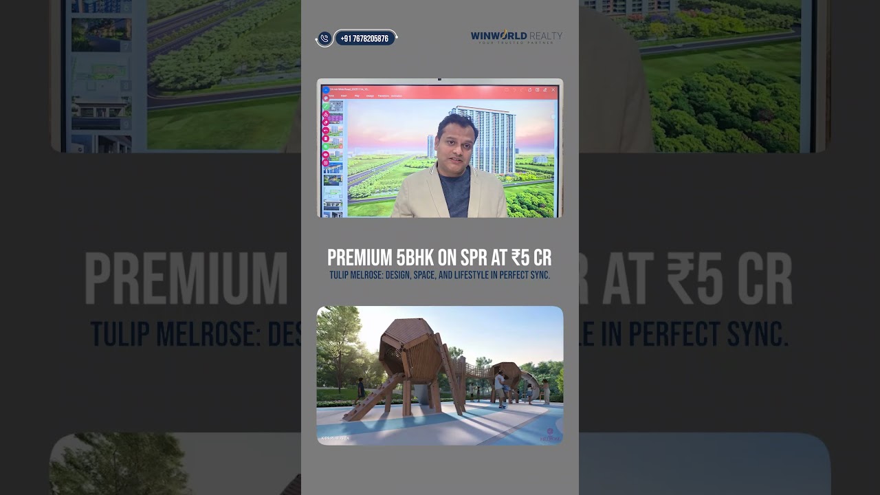 Tulip Melrose | Premium 5BHK Living on SPR Gurgaon 