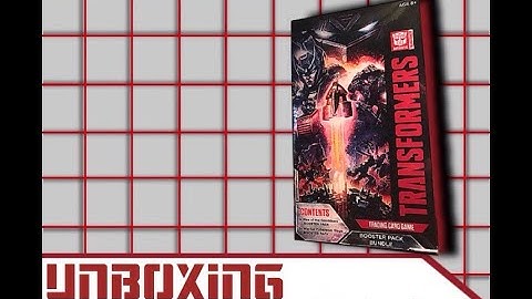 Unboxing: Transformers TCG Booster Pack Bundle