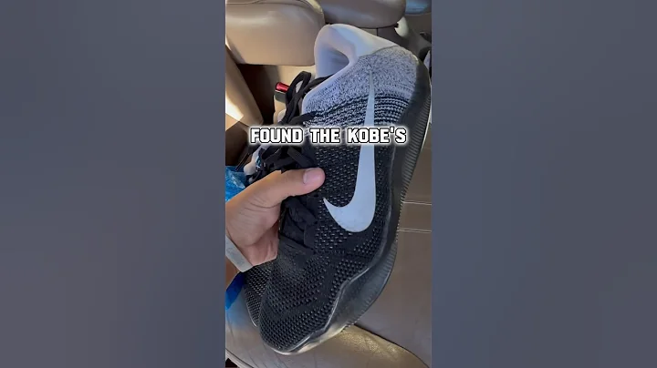 FOUND RARE KOBE’S AT GOODWILL FOR ONLY $24.99!! 😳😳 #shorts #dsanglay #sneakerhead #sneakers