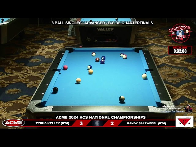 ACME 2024 AMERICAN CUESPORTS (ACS) 8/9 BALL NATIONAL CHAMPIONSHIPS - DAY 4 - PART 1 class=