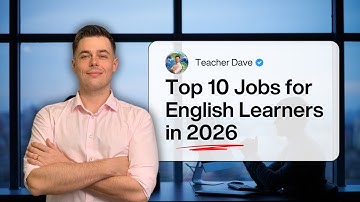 TOP 10 Jobs for ENGLISH LEARNERS in 2026!