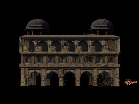 Shaheed Smarak | Permanent Projection Mapping | Splat Studio - YouTube