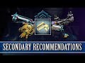 Warframe - Secondary Weapon Recommendations For Each Mastery Rank