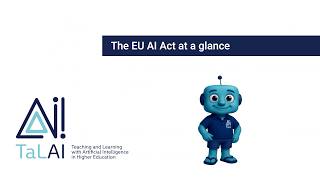 TaLAI: The EU AI act at a glance