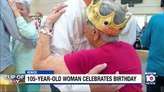 Florida woman celebrates 105th birthday