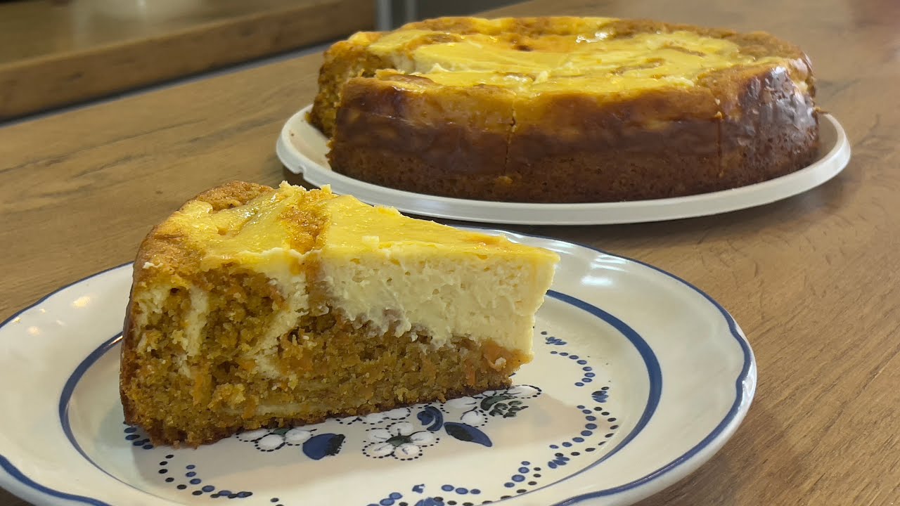 PASTEL DE ZANAHORIA CON CHEESECAKE | EL VLOG DE KIKA