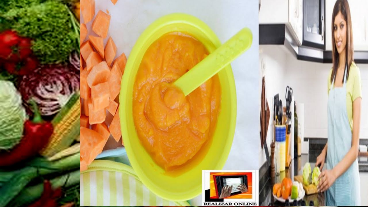 Papinha Salgada Receita Bebe 6 Meses Como Fazer Passo A Passo Youtube